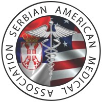 Serbian American Medical Association logo