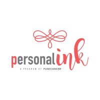 Personal Ink - P.ink, A Program Of F Cancer logo