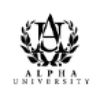 Alpha University logo