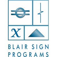 BLAIR SIGN PROGRAMS logo