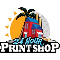 24 Hour Print Shop logo
