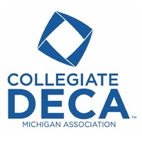 Michigan Collegiate DECA logo