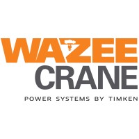 Wazee Crane, Power Systems By Timken logo