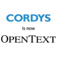 Cordys Is Now OpenText logo