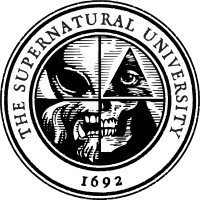 The Supernatural University logo