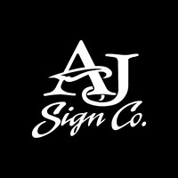 AJ Sign Company logo