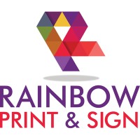 Rainbow Print & Sign logo