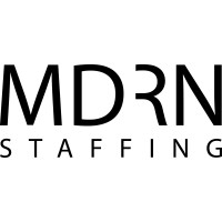 MDRN Staffing logo