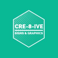 CRE-8-IVE Signs & Graphics logo