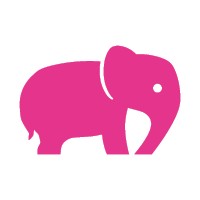 Pink Elephant Graphic Design logo