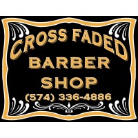 Cross Faded Barbershop logo