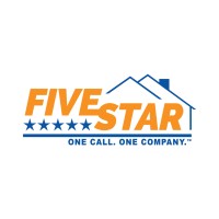Five Star Plumbing Heating Cooling logo