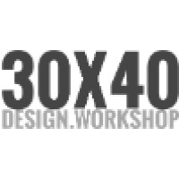 30X40 Design Workshop logo