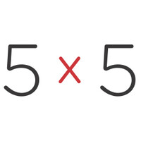 5x5 Telecom logo