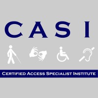 Certified Access Specialist Institute logo