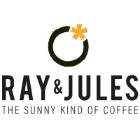 RAY & JULES.  The Sunny Kind Of Coffee logo
