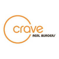 Crave Real Burgers logo