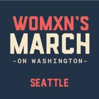 Womxn's March On Seattle logo
