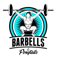Barbells & Ponytails logo