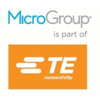 MicroGroup, is part of TE Connectivity logo