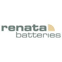 Renata Batteries: A Swatch Group Division logo