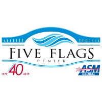 Five Flags Center - An ASM Global Managed Facility logo