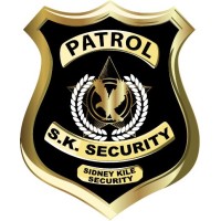 S.K. SECURITY logo