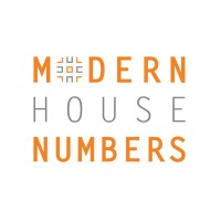 Modern House Numbers logo