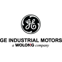 GE Industrial Motors, A Wolong Company logo
