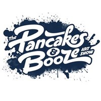 The Pancakes & Booze Art Show logo