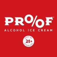 PROOF Alcohol Ice Cream logo