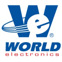 WORLD electronics logo