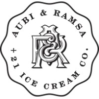 Aubi & Ramsa +21 ICE CREAM CO. logo