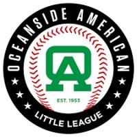 OCEANSIDE AMERICAN LITTLE LEAGUE logo
