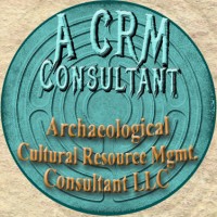 A CRM Consultant | Archaeological Cultural Resource Mgmt. Consultant logo