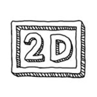 2D Cafe logo