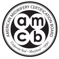American Midwifery Certification Board logo