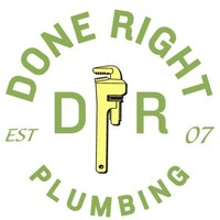 Done Right Plumbing logo