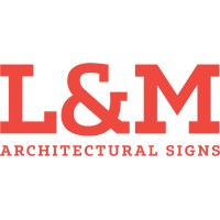L&M Architectural Signs logo