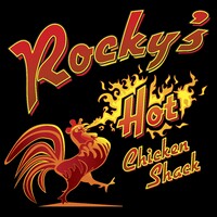 Rocky's Hot Chicken Shack logo