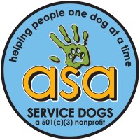 ASA Service Dogs 501c3 Nonprofit logo
