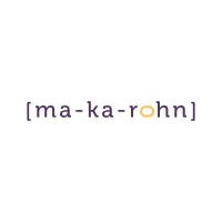 [ma-ka-rohn] logo