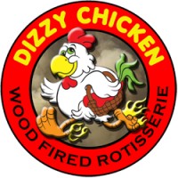 Dizzy Chicken Wood Fired Rotisserie logo