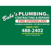 Babe's Plumbing & Fire Sprinklers logo