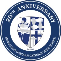 Monsignor Donovan Catholic High School logo
