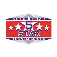 5 Star Transmission & Auto Repair logo
