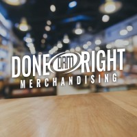Done Right Merchandising logo