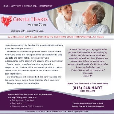 Contact Gentle Homecare