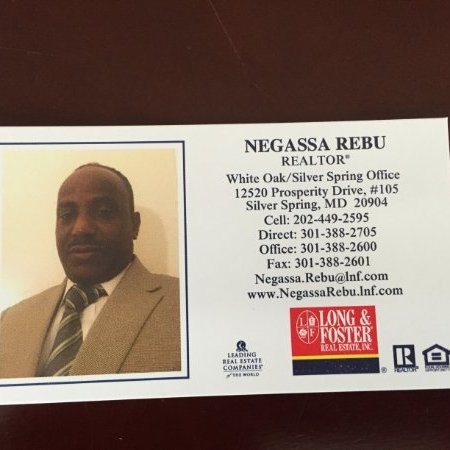 Negassa Rebu Email & Phone Number