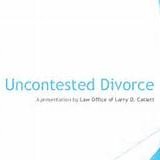 Image of Uncontested Divorce